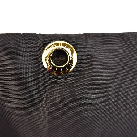 LOUIS VUITTON: Brown "LV" Logo, Long Garment Cover/Bag w/ Shoe Pouch (ow) - Picture 3 of 10